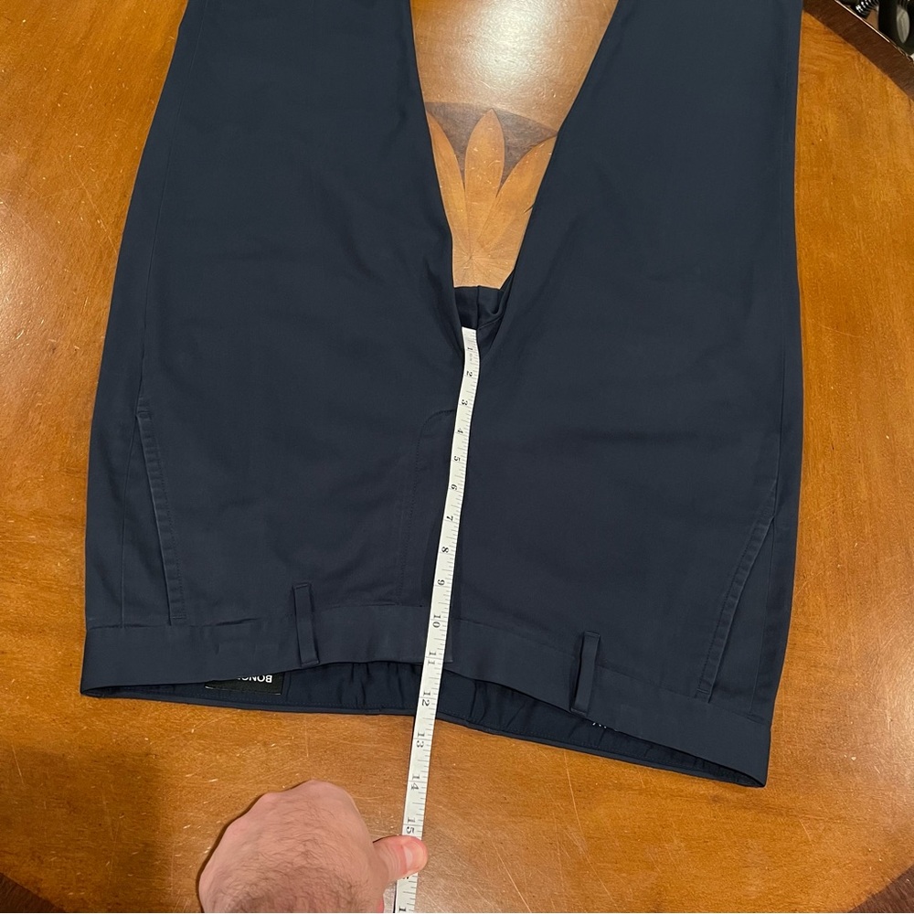 Bonobos Weekdays Warrior Slim Fit Dress Pants Monday Navy Blue 35x32 Stretch - Picture 14 of 16